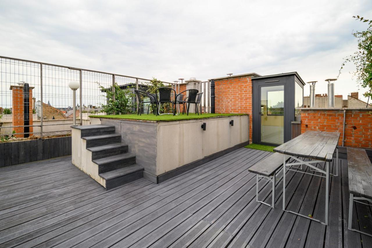 3Bedroom Triplex Rooftop Apartment Будапеща Екстериор снимка