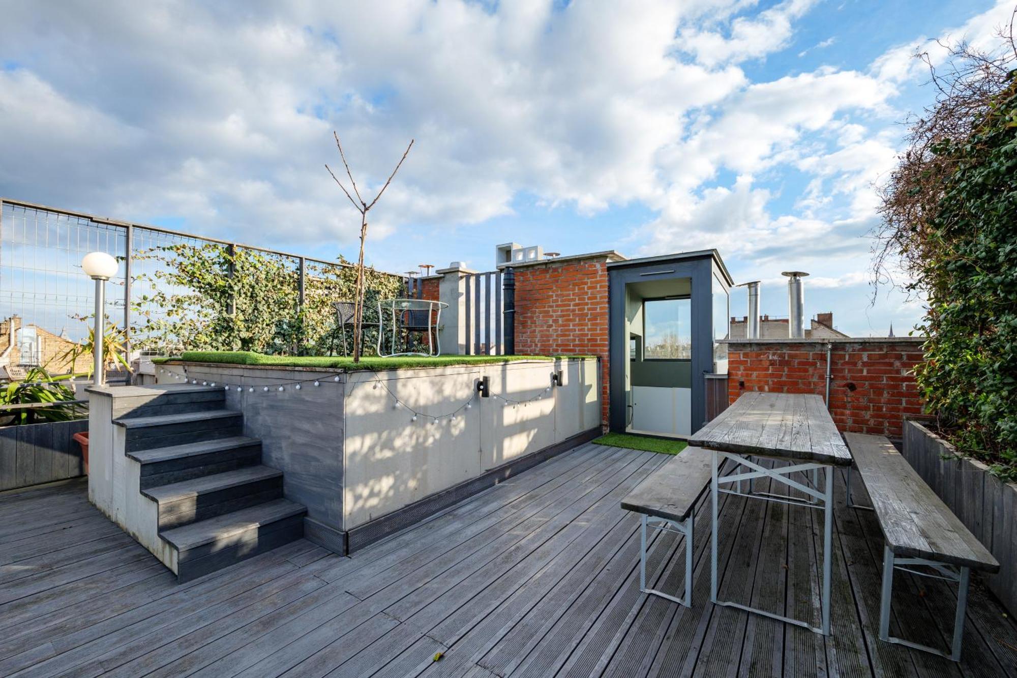 3Bedroom Triplex Rooftop Apartment Будапеща Екстериор снимка